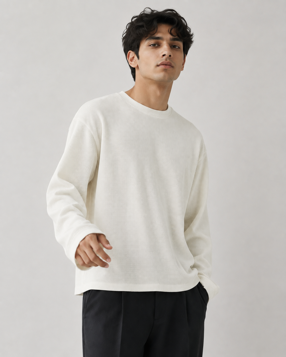 Black & Off White Waffle Bundle