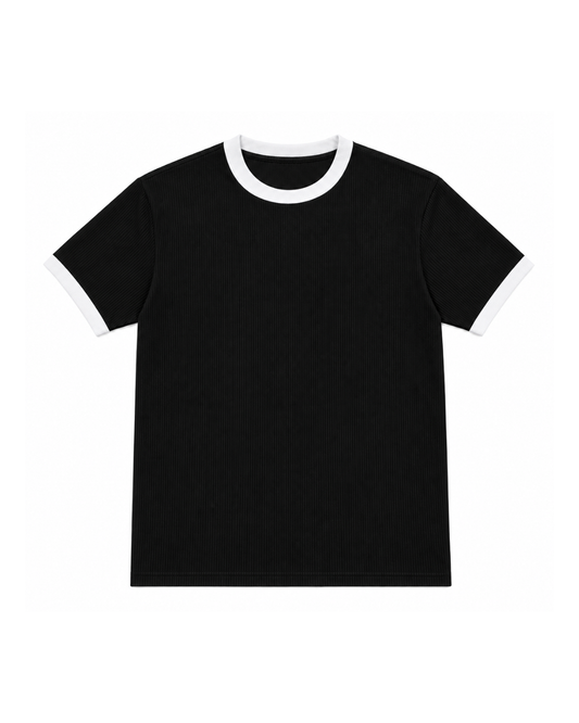 Black & White Ringer T-Shirt