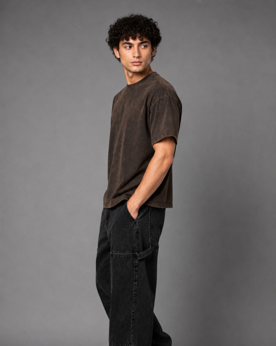 Coffee Brown Vintage T-Shirt