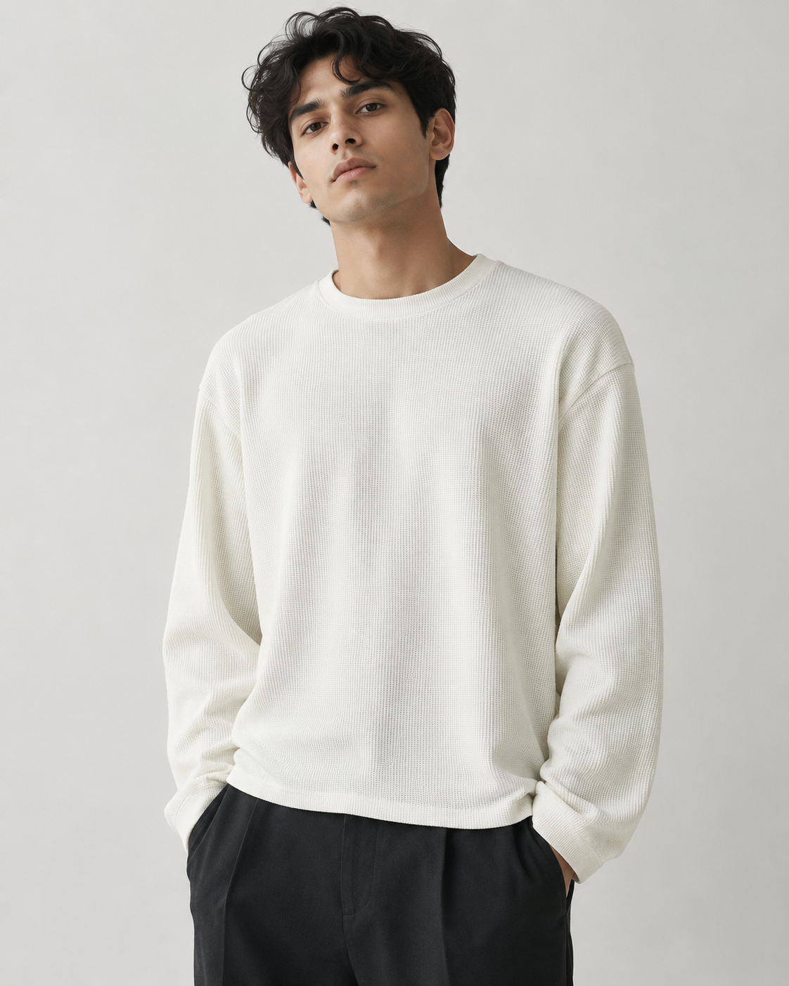 Black & Off White Waffle Bundle
