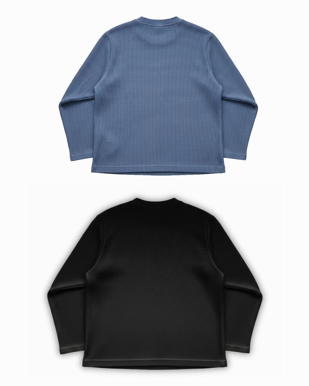 Ice Blue & Black Waffle Bundle