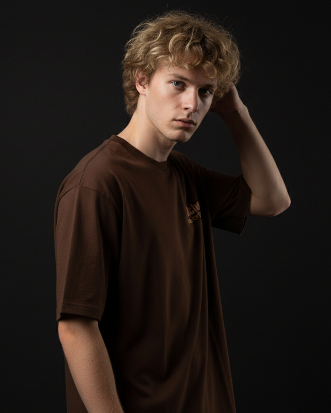 Brown Basic T-Shirt