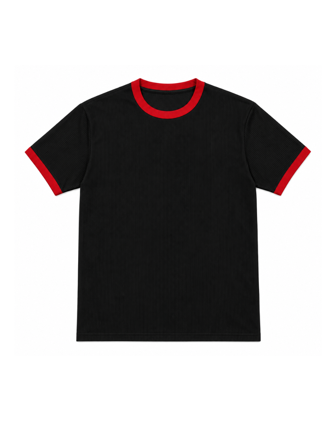 Black & Red Ringer T-Shirt