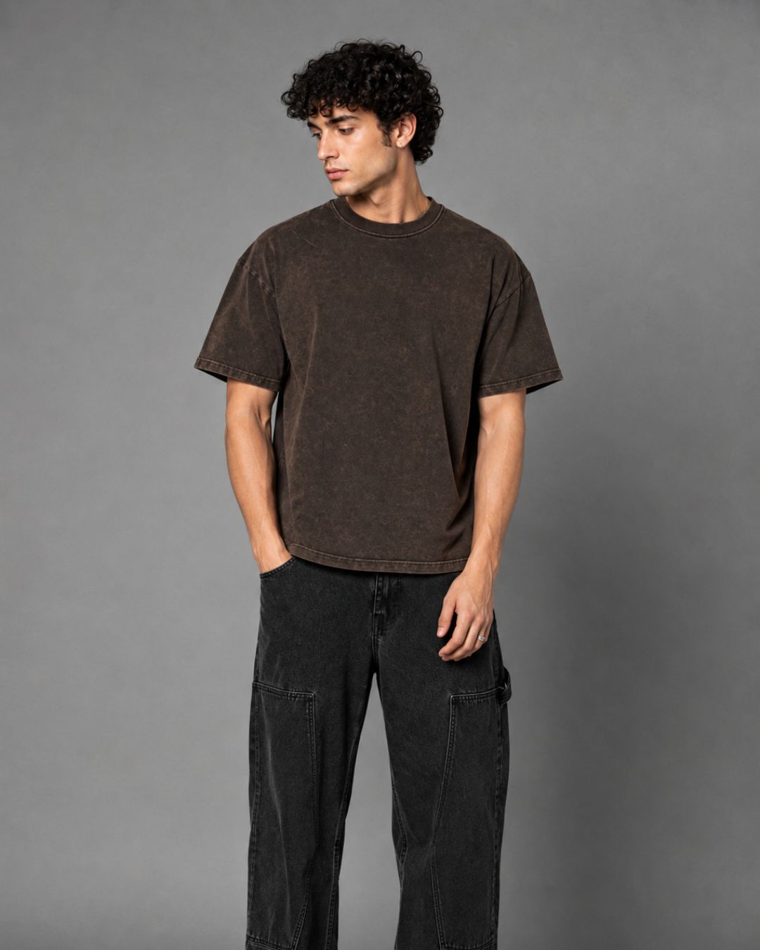 Coffee Brown Vintage T-Shirt