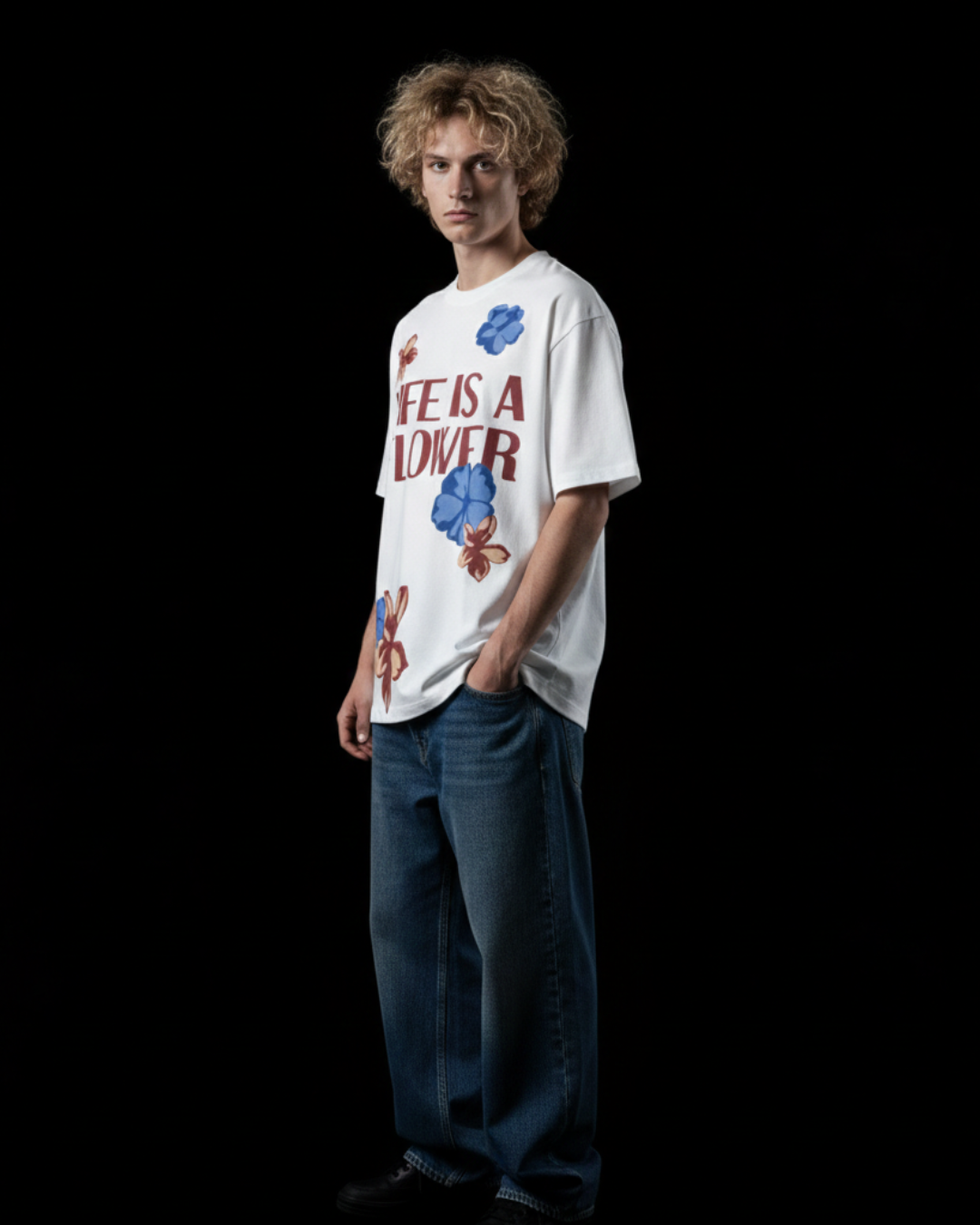A Flower T-Shirt