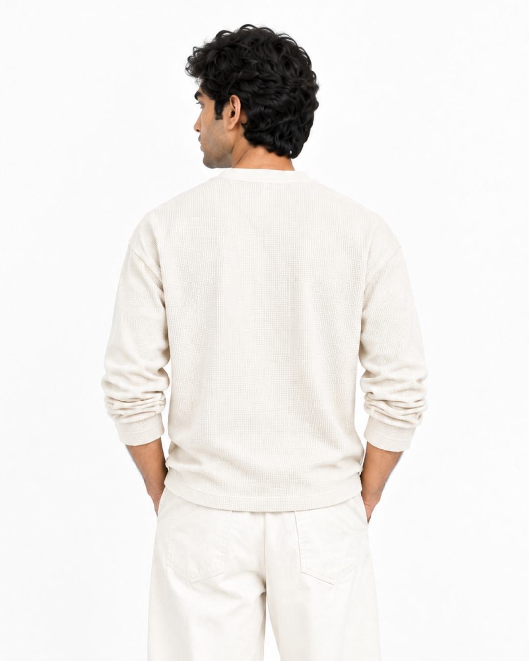 Off White Henley