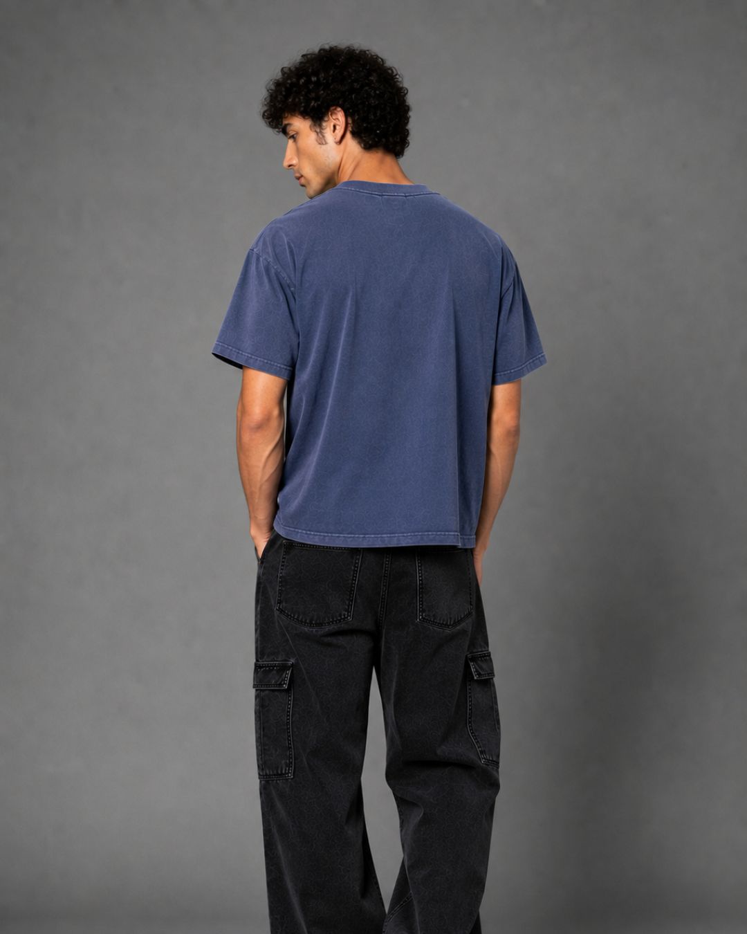 Slate Blue Vintage T-Shirt