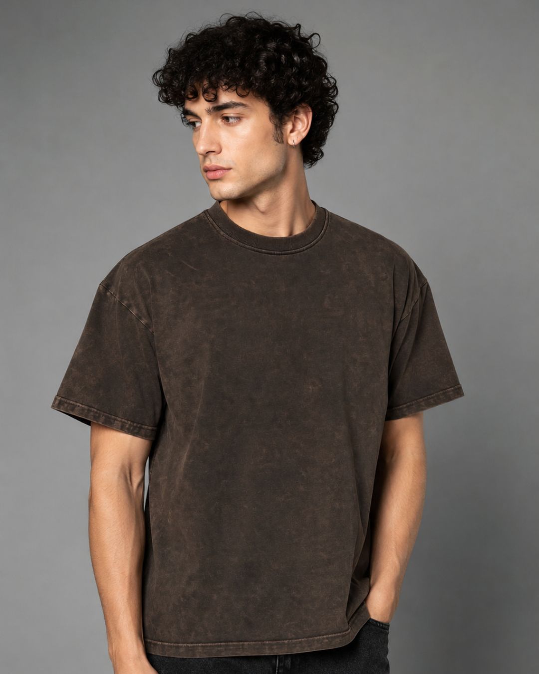 Coffee Brown Vintage T-Shirt
